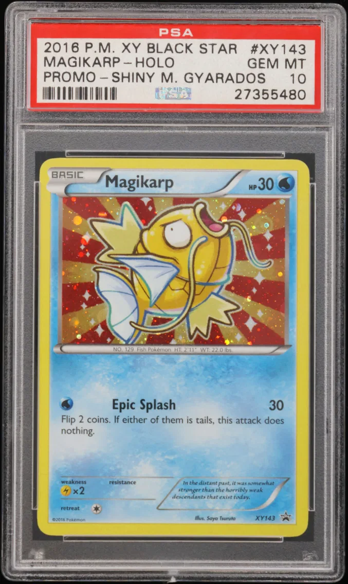 2016 #XY143 Magikarp-Holo PSA 10